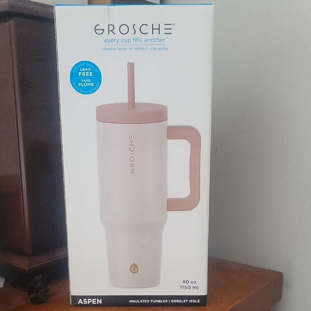 Aspen Insulated Tumbler - Tan - Picture 1 of 3